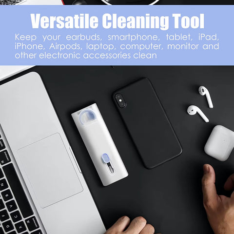 7 in 1 Electronic Cleaner Kit Laptop Keyboard Airpod Clean Multi-Function with Keycap Puller Bottle for Iphone Macbook Earbuds